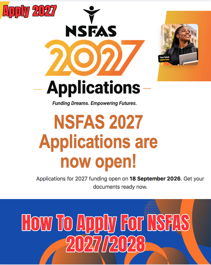 How To Apply For NSFAS 2027/2028