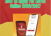 How To Apply For NSFAS Online 2026/2027