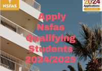 Apply Nsfas Qualifying Students 2024