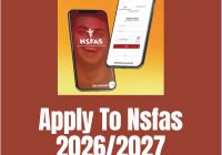 Apply To Nsfas 2026/2027