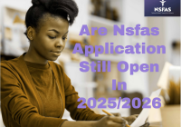 Nsfas Application Still Open In 2025