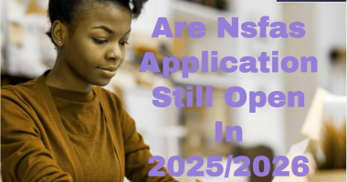 Nsfas Application Still Open In 2025