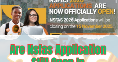 Are Nsfas Application Still Open In 2026/2027