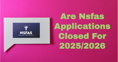 Nsfas Applications Closed For 2025