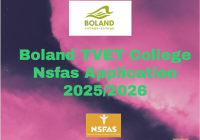 Boland TVET College Nsfas Online Application 2025