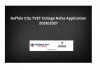Buffalo City TVET College Nsfas Application 2026:2027
