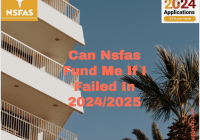 Can Nsfas Fund Me If I Failed In 2024