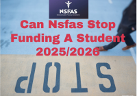 Can Nsfas Stop Funding A Student 2025