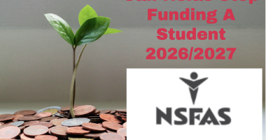 Can Nsfas Stop Funding A Student 2026/2027