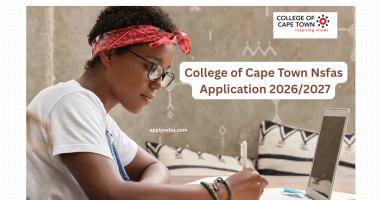 College of Cape Town Nsfas Application 2026:2027