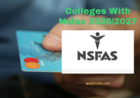 Colleges With Nsfas 2026/2027
