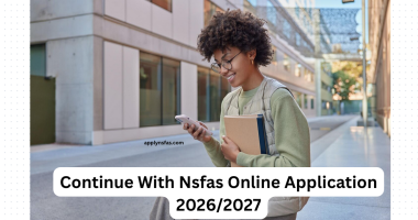 Continue With Nsfas Online Application 2026:2027
