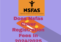 Does Nsfas Cover Registration Fees In 2024