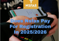 Does Nsfas Pay For Registration Fee