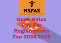 Does Nsfas Pay For Registrations Fee 2024