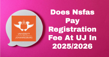 Nsfas Pay Registration Fee At UJ In 2025