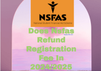 Does Nsfas Refund Registration Fee