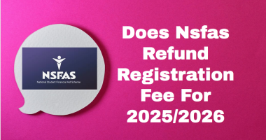 Nsfas Refund Registration Fee For 2025