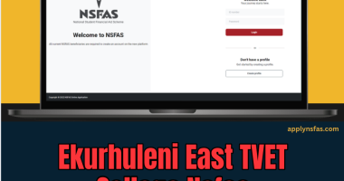 Ekurhuleni East TVET College Nsfas Application 2026/2027