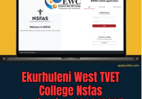 Ekurhuleni West TVET College Nsfas Application 2026/2027