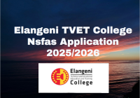 Elangeni TVET College Nsfas Application 2025