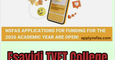 Esayidi TVET College Nsfas Application 2026:2027