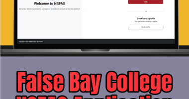 False Bay College NSFAS Application 2026/2027