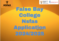 False Bay College Nsfas Application 2024