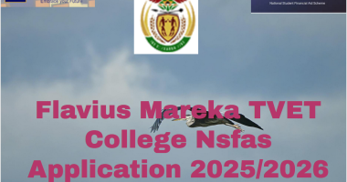 Flavius Mareka TVET College Nsfas Application 2025