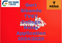 Gert Sibande TVET College Nsfas Application 2024