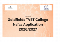 Goldfields TVET College Nsfas Application 2026:2027