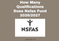 How Many Qualifications Does Nsfas Fund 2026/2027
