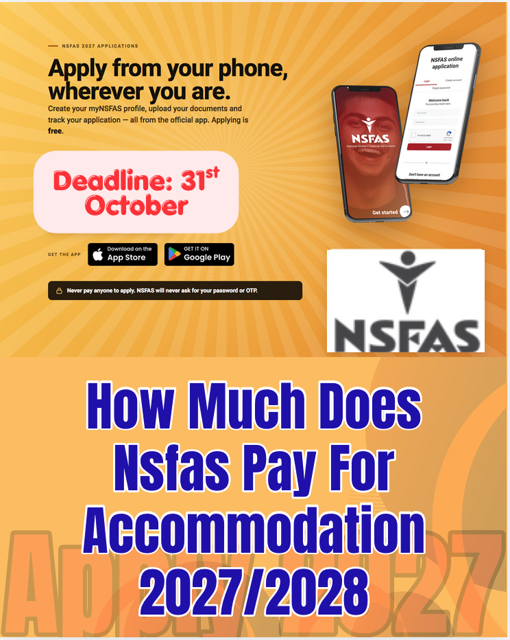 How Much Does Nsfas Pay For Accommodation 2027/2028