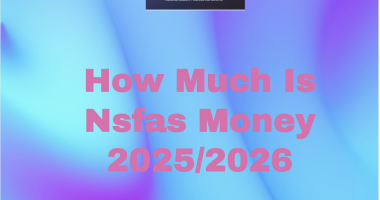 How Much Is Nsfas Money for 2025