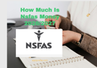 How Much Is Nsfas Money 2026/2027