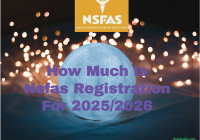 Nsfas Registration For 2025/2026