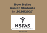 How Nsfas Assist Students In 2026/2027