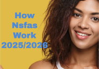 How Nsfas Work 2025