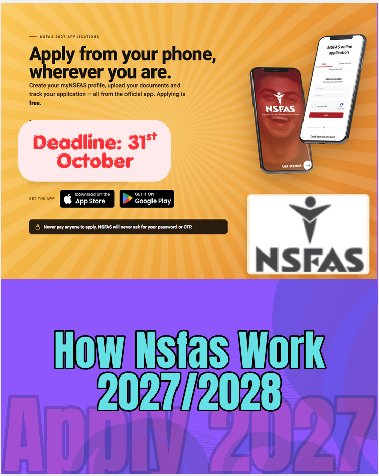 How Nsfas Work 2027/2028