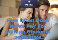 Does Nsfas Pay For College Students 2025/2026