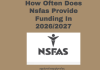 How Often Does Nsfas Provide Funding In 2026/2027