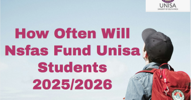 Will Nsfas Fund Unisa Students 2025