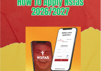 How To Apply Nsfas 2026:2027