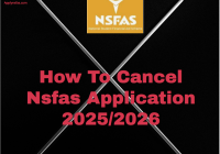 How to Cancel Your Nsfas Application for 2025