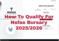To Qualify For Nsfas Bursary 2025