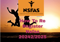 Re Register Nsfas 2024