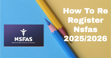 Re Register Nsfas 2025