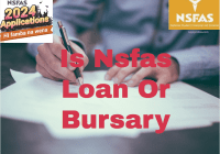 Nsfas Loan Or Bursary