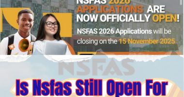 Is Nsfas Still Open For 2026/2027