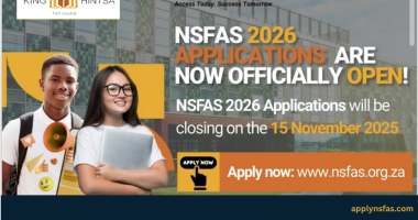 King Hintsa TVET College Nsfas Application 2026:2027
